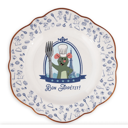 Disney Parks Epcot Remy Ratatouille Adventure Dessert Plate New