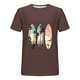 thumbnail image 4 of Camisas de Manga Larga para Hombres Imprimir Casual Cuello Redondo Blusa de Manga Corta, Camisas de Lino para Hombres, 4 of 8