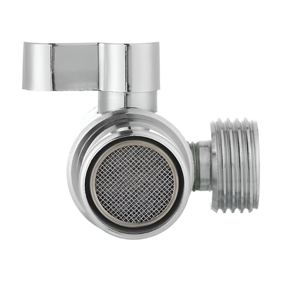 HIBIBUD 3-way Diverter Valve Water Tap Connector Faucet Adapter Kitchen Sink Splitter