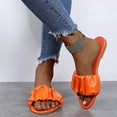 thumbnail image 6 of asdoklhq Sandals for Women Under $10,Sandals Women Flat Slippers Open Toe Comfy Beach Roman Shoes Flip Flop, 6 of 8