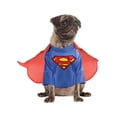 thumbnail image 1 of Disfraz para mascota Rubies camiseta de Superman con capa desmontable talla M, 1 of 8