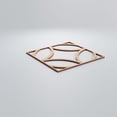 thumbnail image 3 of Ekena Millwork 15 3/8"W x 15 3/8"H x 3/8"T Medium Crosby Decorative Fretwork Wood Wall Panels, Alder, 3 of 7