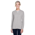 thumbnail image 1 of Cárdigan con lazo Perfect Fit™ para mujer GREY HEATHER M Devon & Jones DP181W, 1 of 1