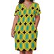 thumbnail image 2 of Vestido suelto con bolso con cremallera para mujer, llévalo con estampado de los 60 años para ocasiones oficiales, 2 of 6