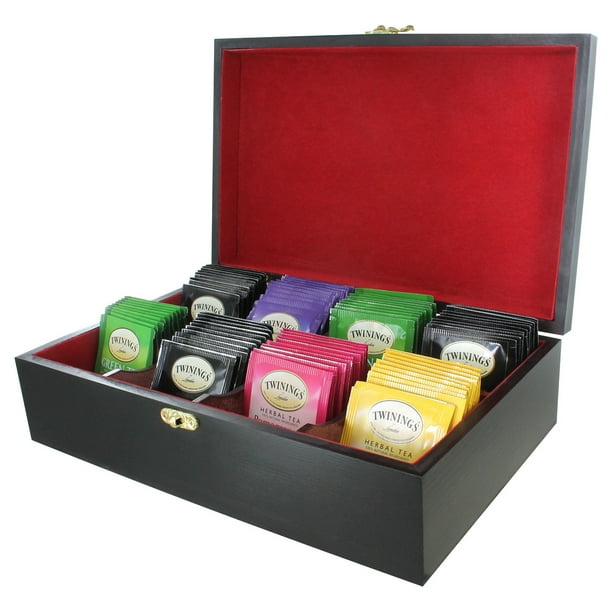 Tea Chests with Tea Twinings' Fruit Flavor Selections Black Cherry