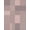 Mauve Pink Taupe, Pattern 1, variant on ODIKA Checkered Colorblock Minimalist Grid Tonal Blocks Geometric Wool Flowing Dynamic Non-Slip Chair-Friendly for Dining Room, Large Office, Lounge