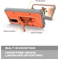thumbnail image 4 of ArmadilloTek Vanguard Case Compatible with Samsung Galaxy S20 (6.2 inches) Military Grade Full-Body Rugged with Built-in Kickstand [Screenless Version] - Orange, 4 of 4