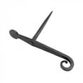 thumbnail image 5 of Black Shutter Dogs 7" Rat Tail Shaped Wrought Iron Shutter Dogs w/Screws  - Pack of 10 Pairs (20 Pcs)| Renovators Supply, 5 of 10