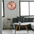 thumbnail image 3 of Reloj de pared Modo silencioso con pilas Lejos Leer de cobre forma forma forma Lujo Metal para dormitorio Oficina en Macarena Reloj de pared, 3 of 7
