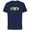 Navy, variant on Disney Peter Pan Tinker Bell Father’s Day Birthday Best Dad - Short Sleeve Cotton T-Shirt for Adults - Customized-Black