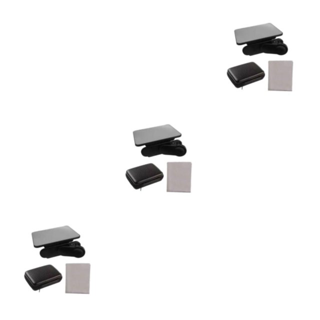 Clip de cámara reflectante Inteprter para teléfono negro Resistente y duradero