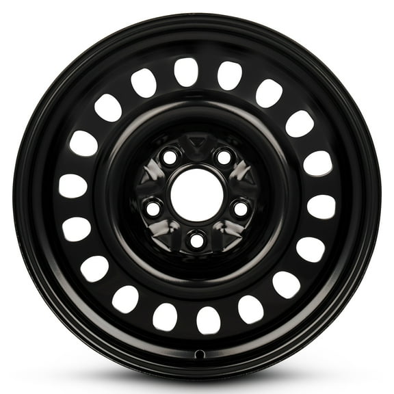 For 2011-2024 Dodge Durango 18 Inch Painted Black Rim - OE Direct Replacement - Road Ready Car Wheel