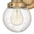 thumbnail image 4 of 1 Light Bath Vanity-Heritage Brass Finish Hinkley Lighting 5930Hb, 4 of 6
