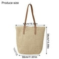 thumbnail image 5 of Yokua Fashion Straw Handbag SpaciousCasual Straw Shoulder Bag for Beach and Pool, 5 of 14