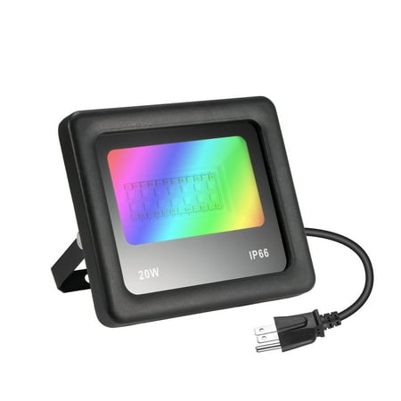 

20W RGB LED Floodlight Color Changing Garden Food Lamps Outdoor Lights
