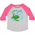 thumbnail image 3 of Inktastic Hilton Head Cute Sea Turtle with Waves and Bubbles Boys or Girls Toddler T-Shirt, 3 of 5