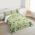 thumbnail image 3 of Homewish Wild Flower Queen Comforter Set,Rustic Farmhouse Cabin Bedding Sets,Boho Wild Floral Bedding Comforter Set For Girls Teens,Ultra Soft Home Decor Reversible,3 Pieces, 3 of 8
