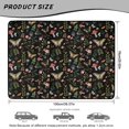 thumbnail image 7 of FOR U DESIGNS Butterfly Mushroom Flower Print Trunk Mat Cargo Liner Non-Slip Rear Trunk Protection All-Weather Cargo Mat Durable Car Accessories for Sedan SUV Van, 7 of 7