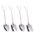 thumbnail image 1 of 4Pcs Stainless Steel Coffee Spoons and Dessert Spoon for Bistro Cocktail Tasting Appetizer and Mini Cake Silver, 1 of 5