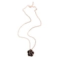 thumbnail image 1 of Rosa Collar De Cadena De Con Negro Rosa Colgante De Oro Fernando Rose de color oro collar de cadena, 1 of 6