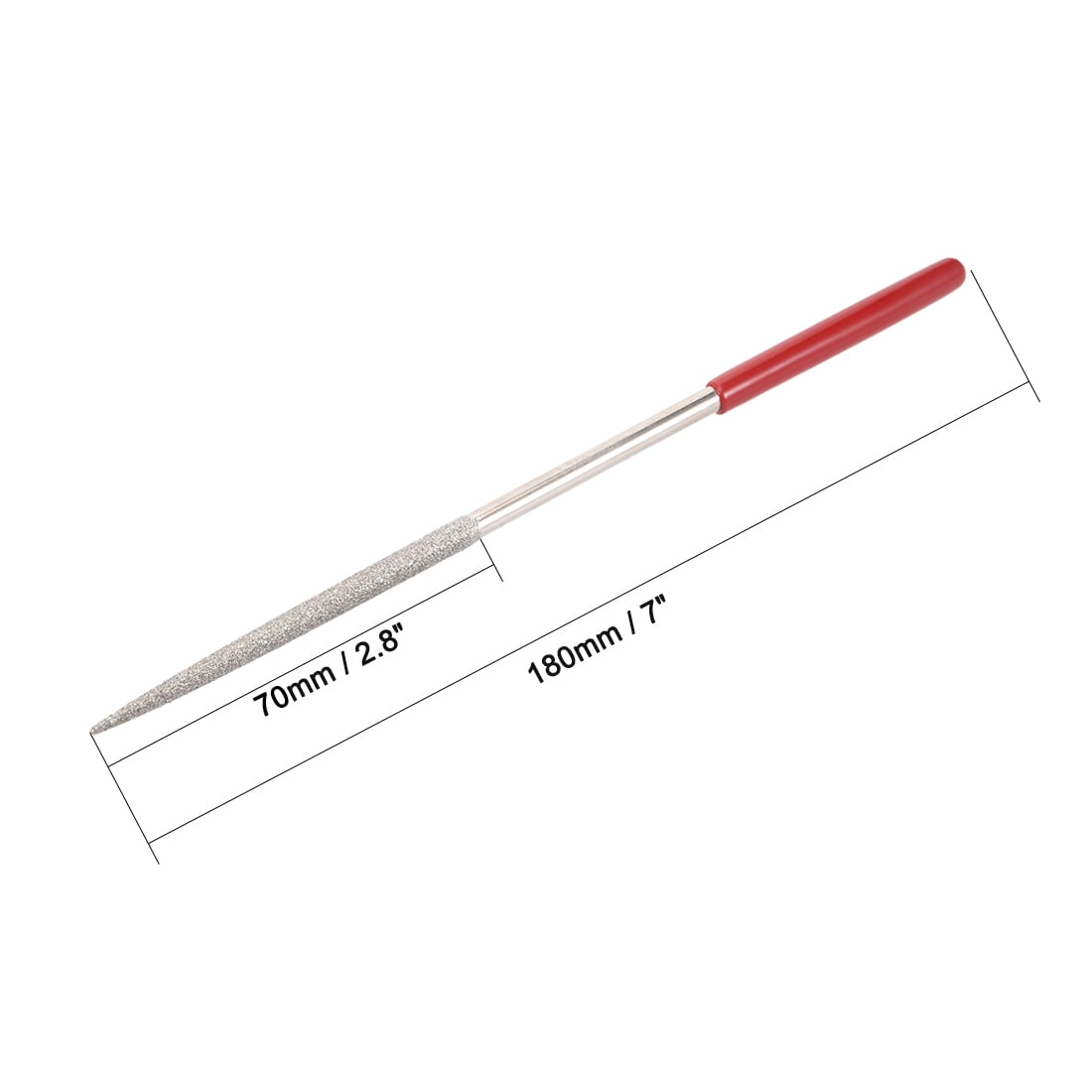 Unique Bargains Round Diamond Needles File for Grinding Polishing Engraving 0.20" x