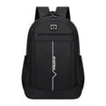 thumbnail image 1 of Mochila de gran capacidad Jinwen para hombre bolso de estudiante de moda simple negro, 1 of 8