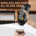 thumbnail image 4 of Cafetera Cápsulas Italiana Portátil Cafetera Eléctrica Cápsulas Espresso Pequeña Cafetera para Exteriores Con Calefacción para Automóvil (negra) (cable USB Boost + Cable para Automóvil), 4 of 9