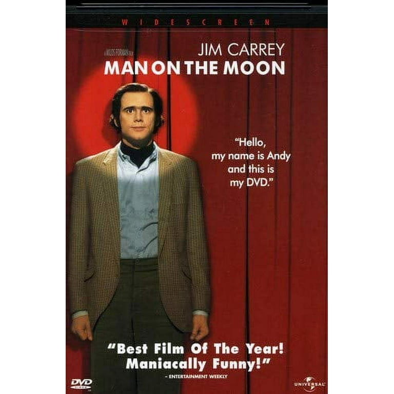 Universal Studios Man on the Moon DVD, Comedy - Starring Jim