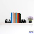 thumbnail image 3 of Handmadetneonsign Chicken Peeking Metal Bookends, Chicken Farm Name Bookend, Chicken Table Bookshelf Decor 78270, 3 of 4