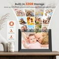 "NUSICAN 10.1"" WiFi Digital Picture Frame with 32G Memory, HD Touch