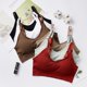 thumbnail image 3 of Chaleco deportivo sin tirantes a prueba de golpes con almohadilla de pecho desmontable, chaleco fruncido, ropa interior de mujer, hermosa espalda que envuelve el pecho, 3 of 6