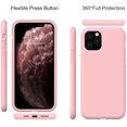 thumbnail image 5 of Étui en Silicone Liquide Compatible avec iPhone 11 Pro Max 6.5 Pouces (2019), Protection Intégrale en Gel Caoutchouc Antichoc Étui Anti-Chute, 5 of 5