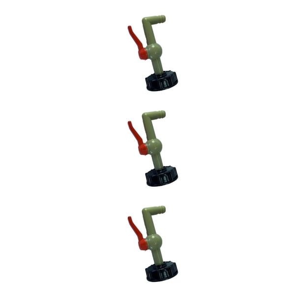 Kenally Grifos de caño de plástico para contenedores IBC, conectores de Control de encendido/apagado de repuesto, accesorios de barriles, piezas de Type1 NO1