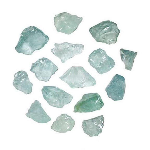 AZ Patio Heaters RGLASS-AQ Recycled Fire Pit Glass, Aqua