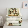 thumbnail image 5 of Manfei Hunting Themed Duck Full Size Comforter Sets,Farmhouse Mallard Bedding Comforter Set,Light Gray Reversible,3 Pieces,1 Comforter and 2 Pillowcases, 5 of 7