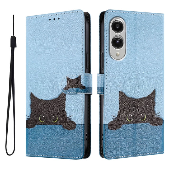 FOXDOCK Funda Tipo Cartera para Samsung Galaxy S25 Edge con Soporte y Correa – Diseño de Patrones Lindos
