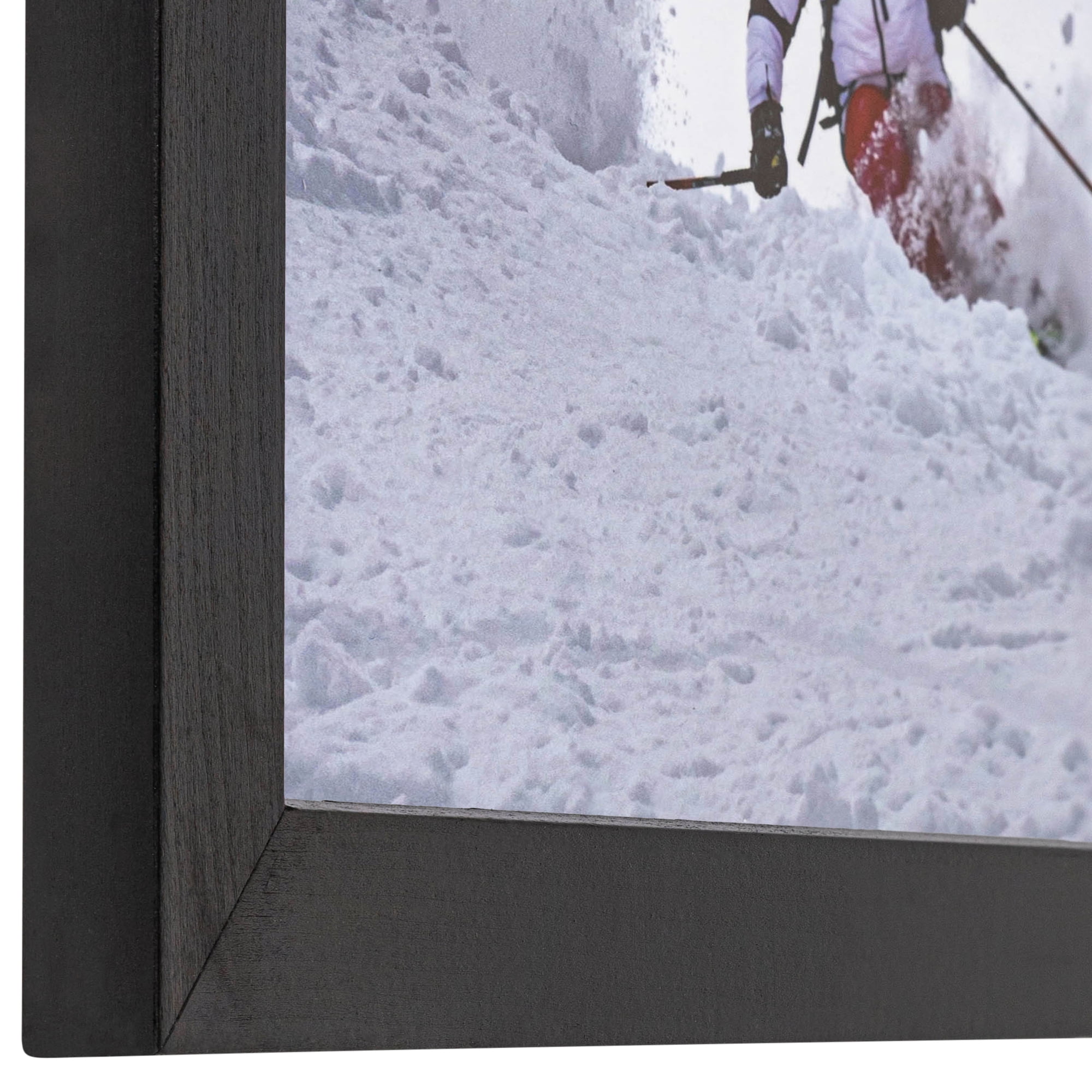 ArtToFrames 18x24 Inch Black Picture Frame, This Black Wood Poster Frame is Great for Your Art or Photos, Comes with 060 Plexi Glass (4088)