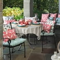 thumbnail image 2 of Pillow Perfect 543581 Pom Pom Play Peachtini 18.5-inch Throw Pillow (Set of 2), 2 of 2