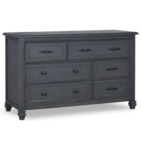 Evolur Madison Double Dresser Weathered Gray