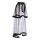 thumbnail image 3 of Faldas de tul alto y bajo para mujer, ropa de baile, disfraces de moda para carnaval, bodas y fiestas. Negro, 3 of 9