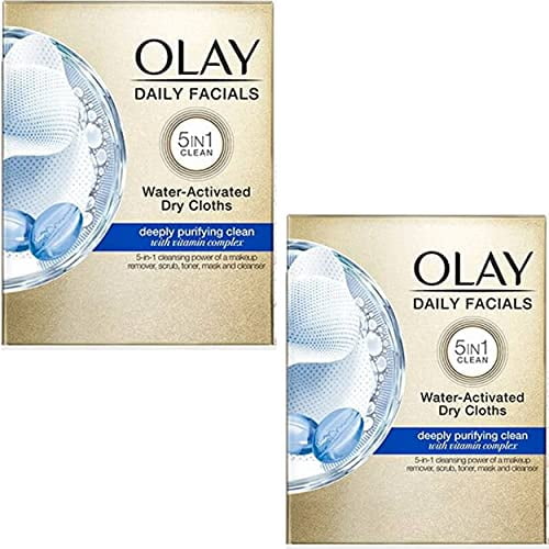 Olay Daily Deeply Clean 4in1 Water Activated Cleansing Face Cloths