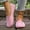 Pink, variant on Viluyesy Womens Loafers Shoes, Shallow Comfort Soft Sole Slip On Faux Leather Casual Flats Pink US5.5
