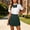Green, variant on Ovbmpzd Tennis Summer Dresses for Women 2026 Yellow Mini A-Line School Uniform Skirts Casual Skirts Women'S Summer Skirts,S