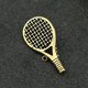 thumbnail image 4 of unbranded 1Ud Colgante Tenis Para Llaveros Y En Latón De Acabado Fino, 4 of 8