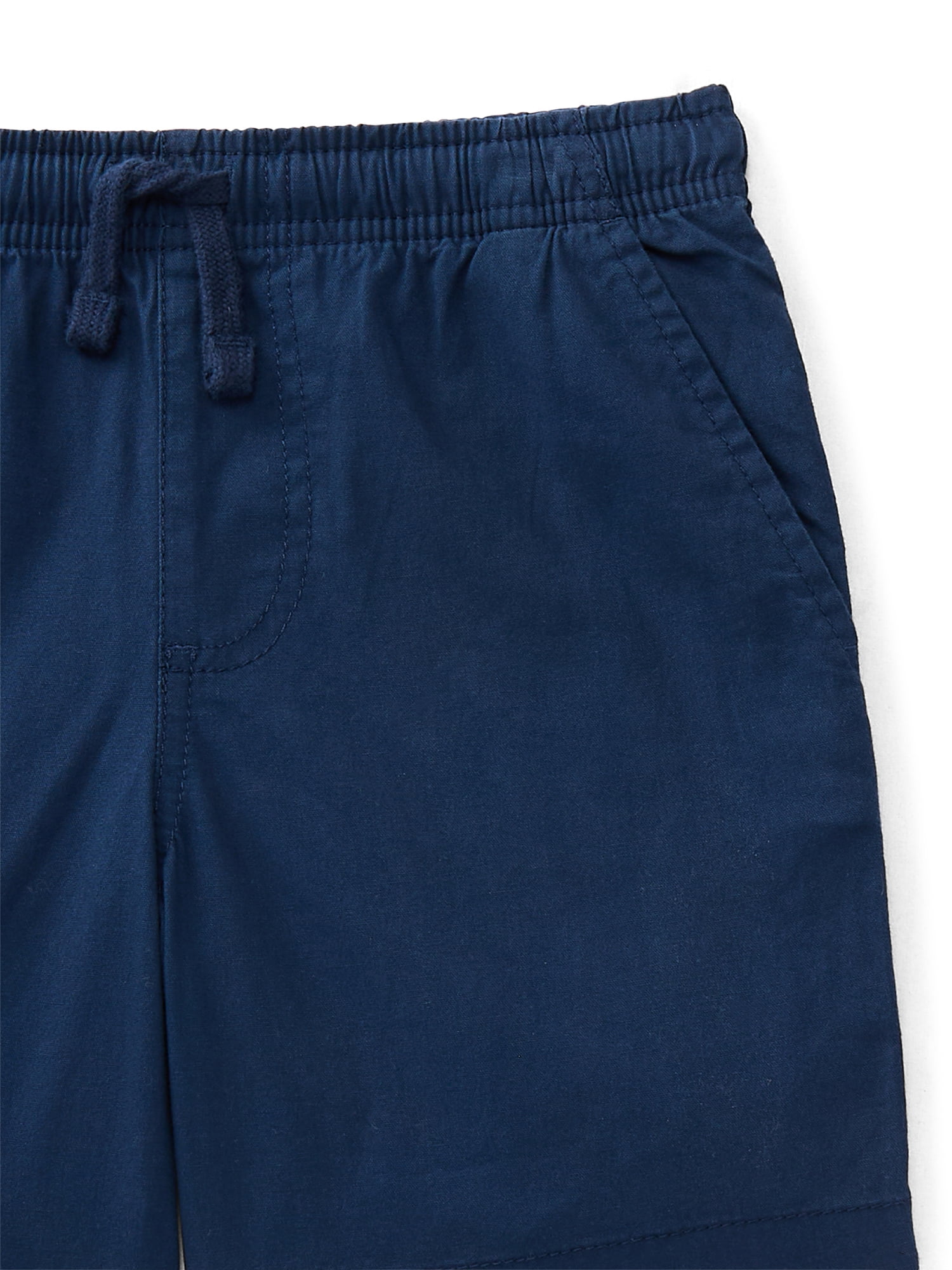 Wonder Nation Boys Pull On Shorts, 2-Pack, Sizes XS-2XL & Husky