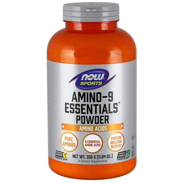 Sports Nutrition NOW Foods Amino-9 Essentials en polvo, 330 g