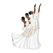 African American Praise Dancer Figurine Giving Praise