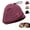Brick Red, variant on Dog Noise Cancelling Ear Wrap, Adjustable for Fireworks & Grooming (Brick Red, M)