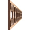 thumbnail image 3 of Ekena Millwork 46 1/4"W x 6"H x 3/8"T Woodall Fretwork Moulding, Red Oak, 3 of 13