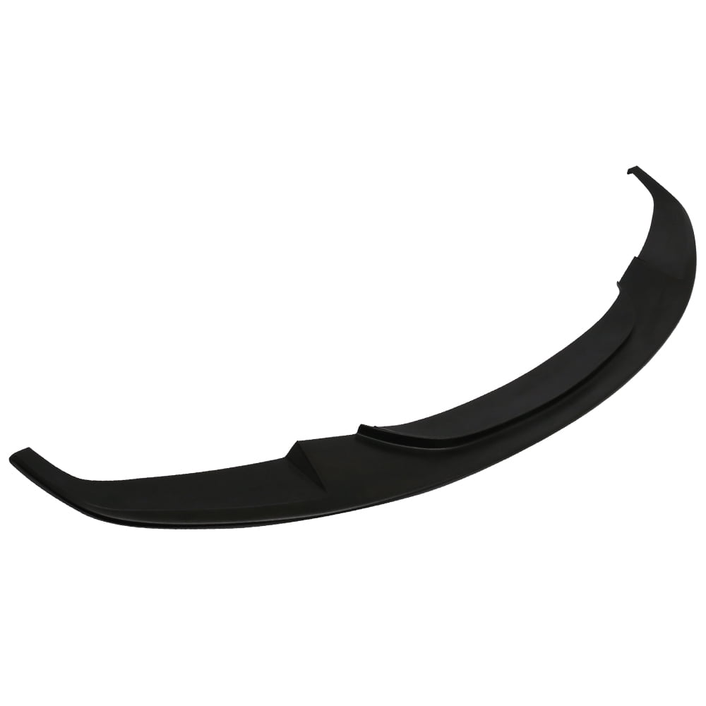 Ikon Motorsports Compatible with 12-18 BMW F30 3 Series M Sport DP Style Front Bumper Lip Unpainted Black PU